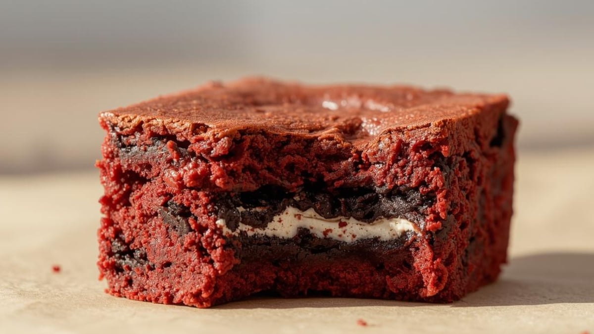 Red Velvet Brownie Hero Image